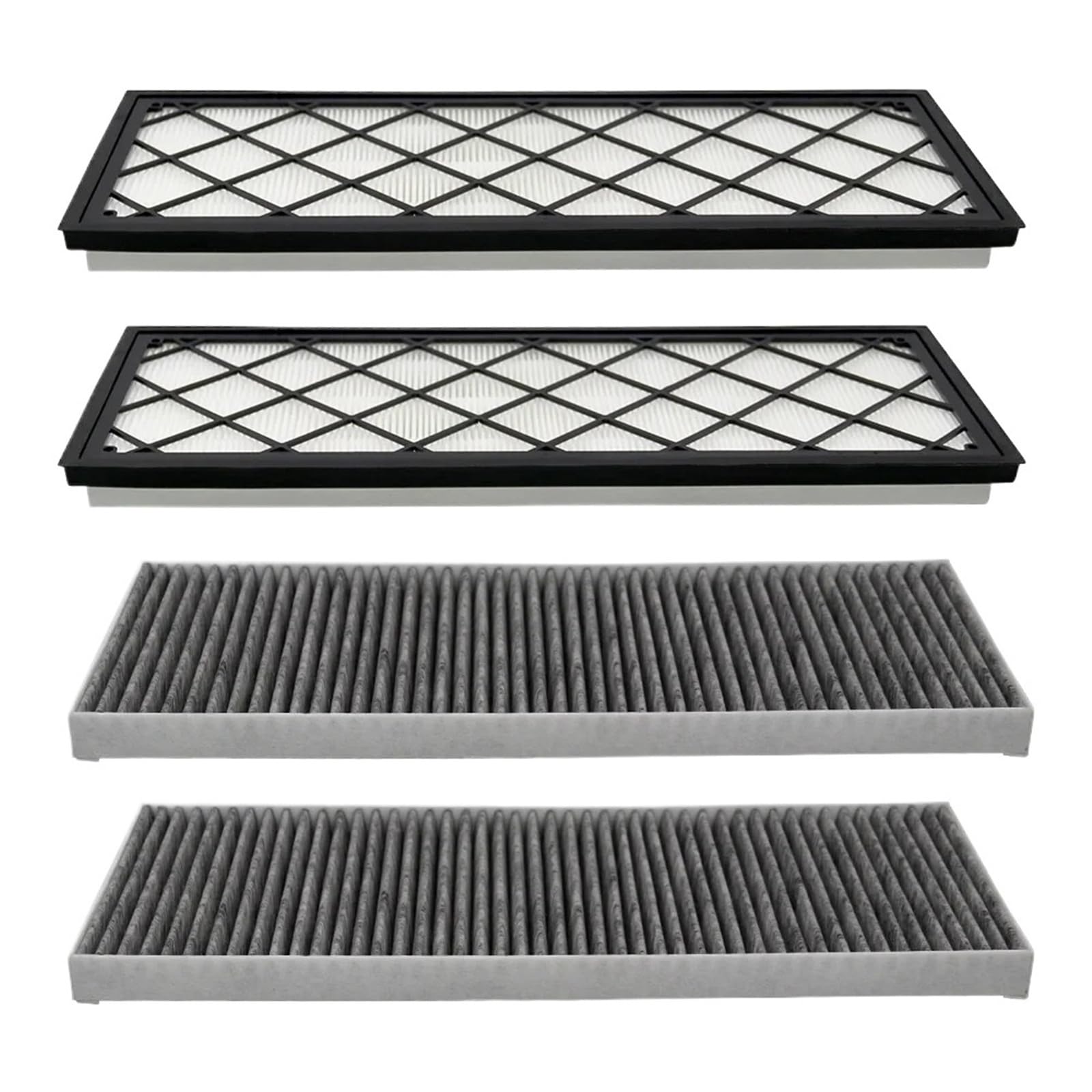 Filtro de cabina HEPA para Tesla Model Y HW4.0 2023 2024 kit de reemplazo con carbón activado