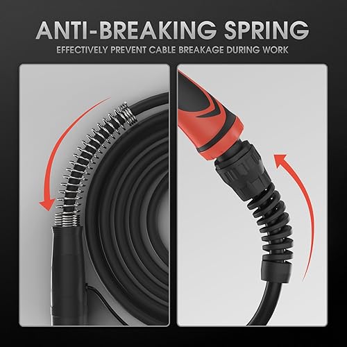 Vista 17 de YESWELDER MIG - Pistola de soldadura de repuesto para Lincoln Magnum 100L K530-5 (100 amperios, 100 amperios, 10 pies)