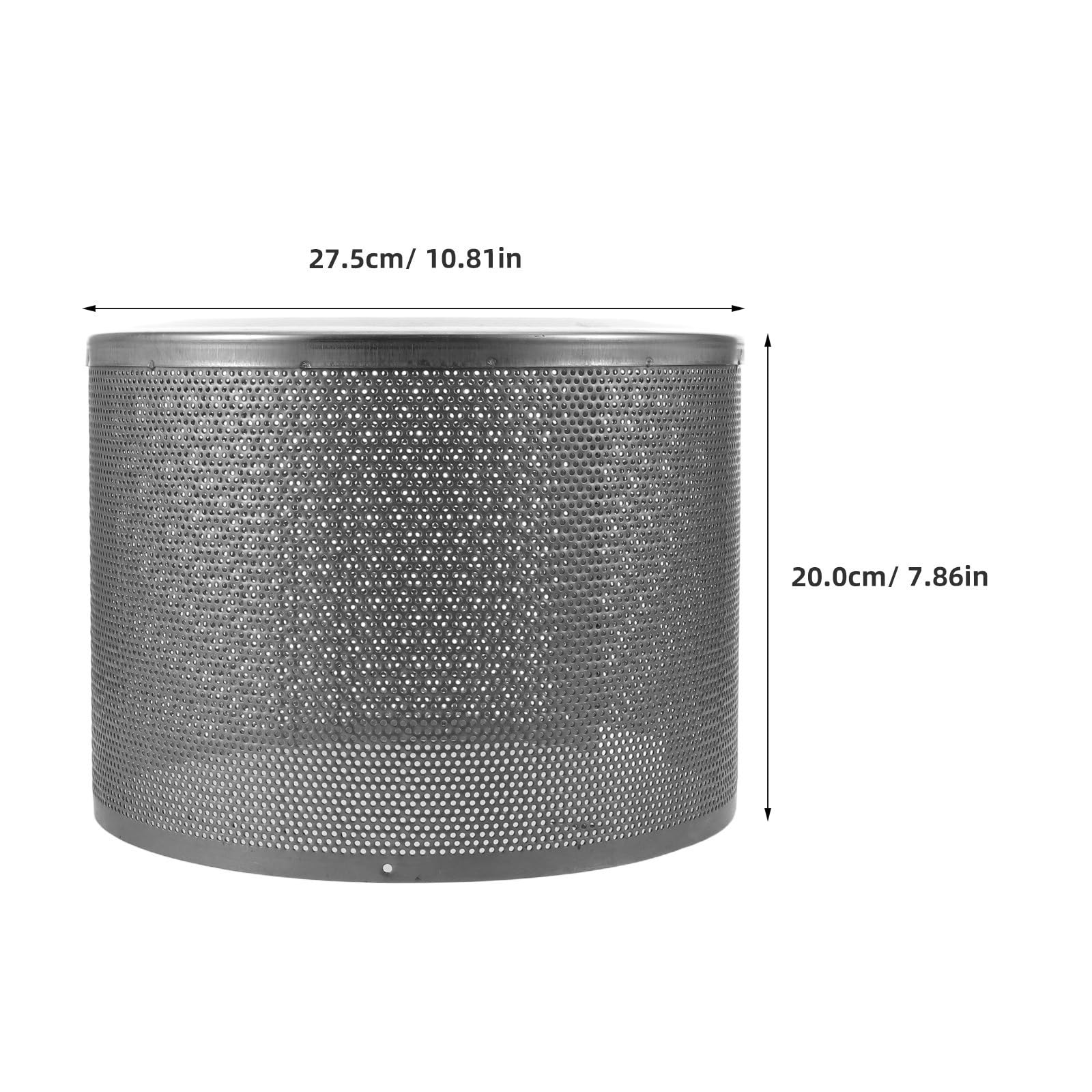 STOBAZA Pantalla Emisora de Red 10.8 Pieza de Repuesto de Acero Inoxidable Plata para Quemador Principal de Calentador de Patio para Calentador de Exterior