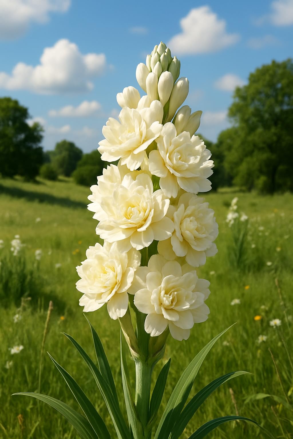 Plantogallery Tuberose Rajnigandha Bulbs Double Petals - Pack Of 2 Bulbs-image-26