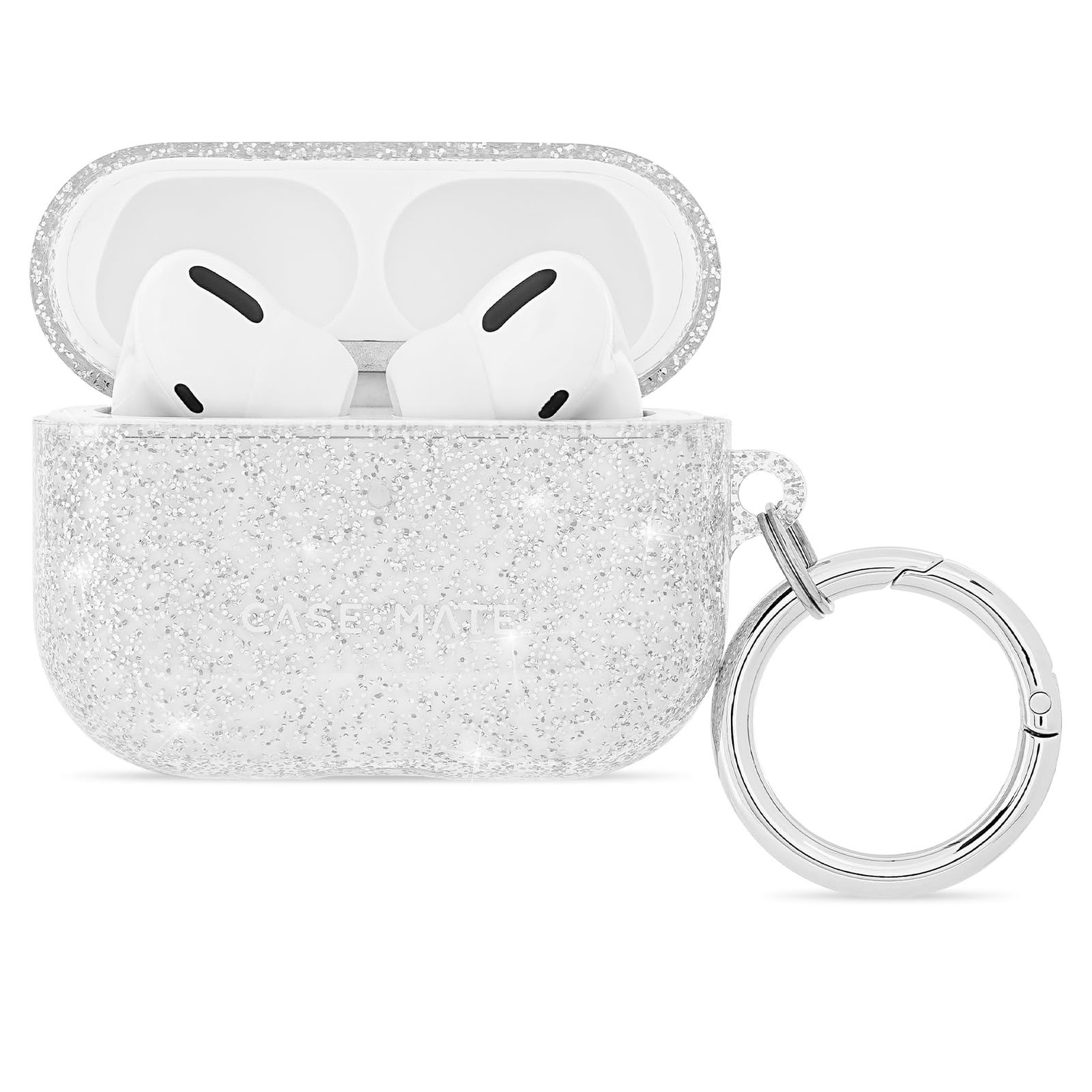 Amazon | Case-Mate AirPods Pro 3 ケース シルバーリングクリップ付き