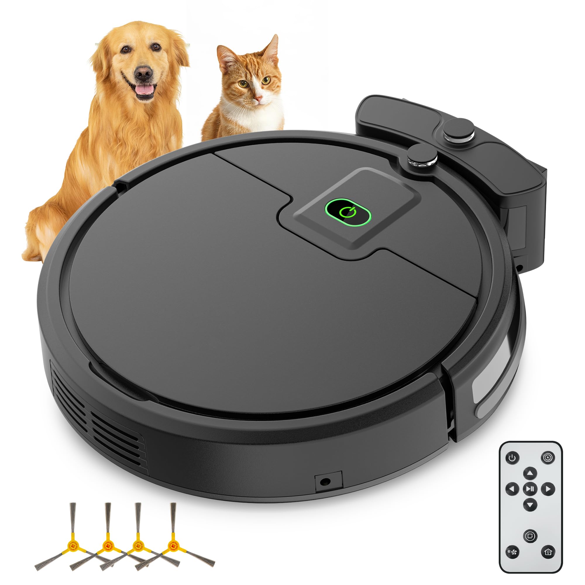 GOOVI D380 Robot Vacuum, Self-Charging Robotic Vacuum
