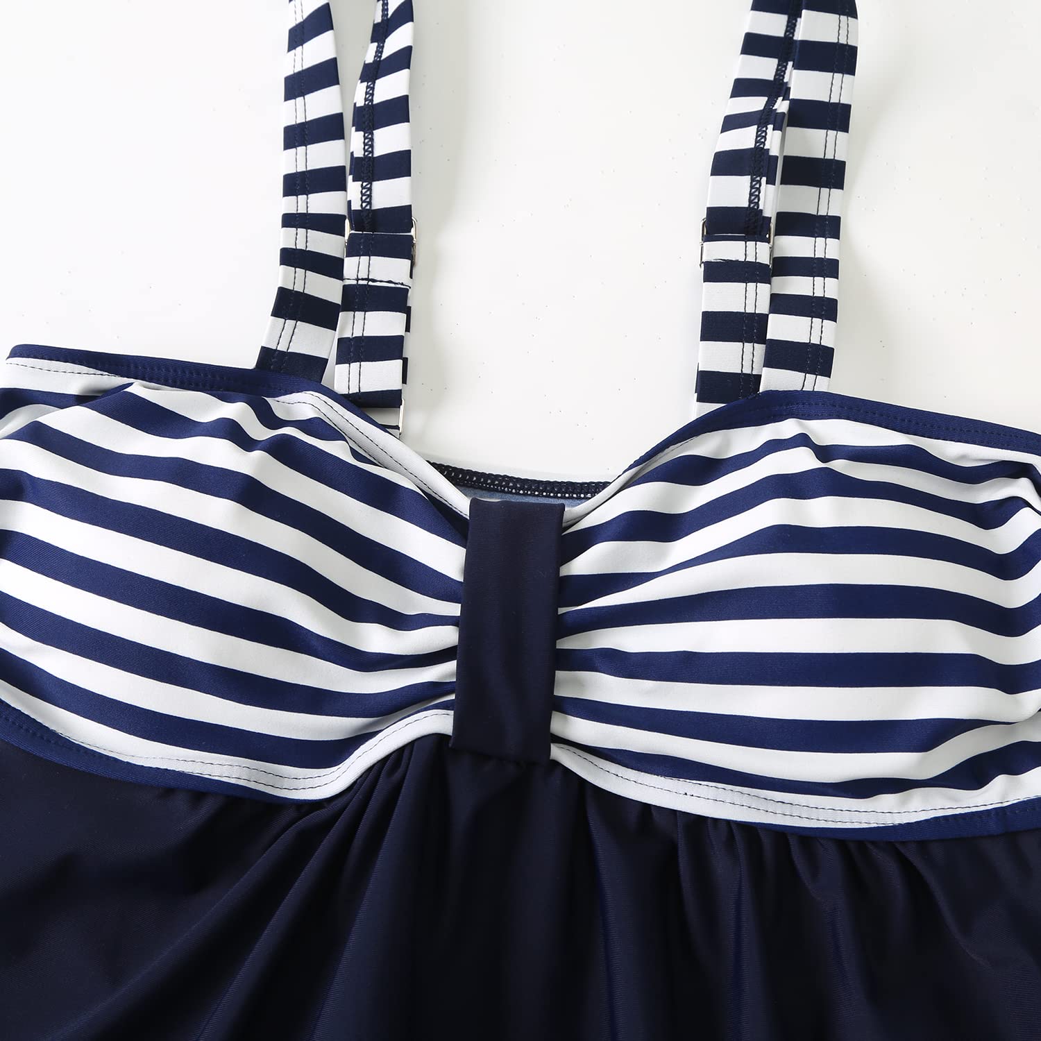 Laorchid strój kąpielowy dwuczęściowy push up strój kąpielowy plus size damski strój kąpielowy wysoki stan dwuczęściowy