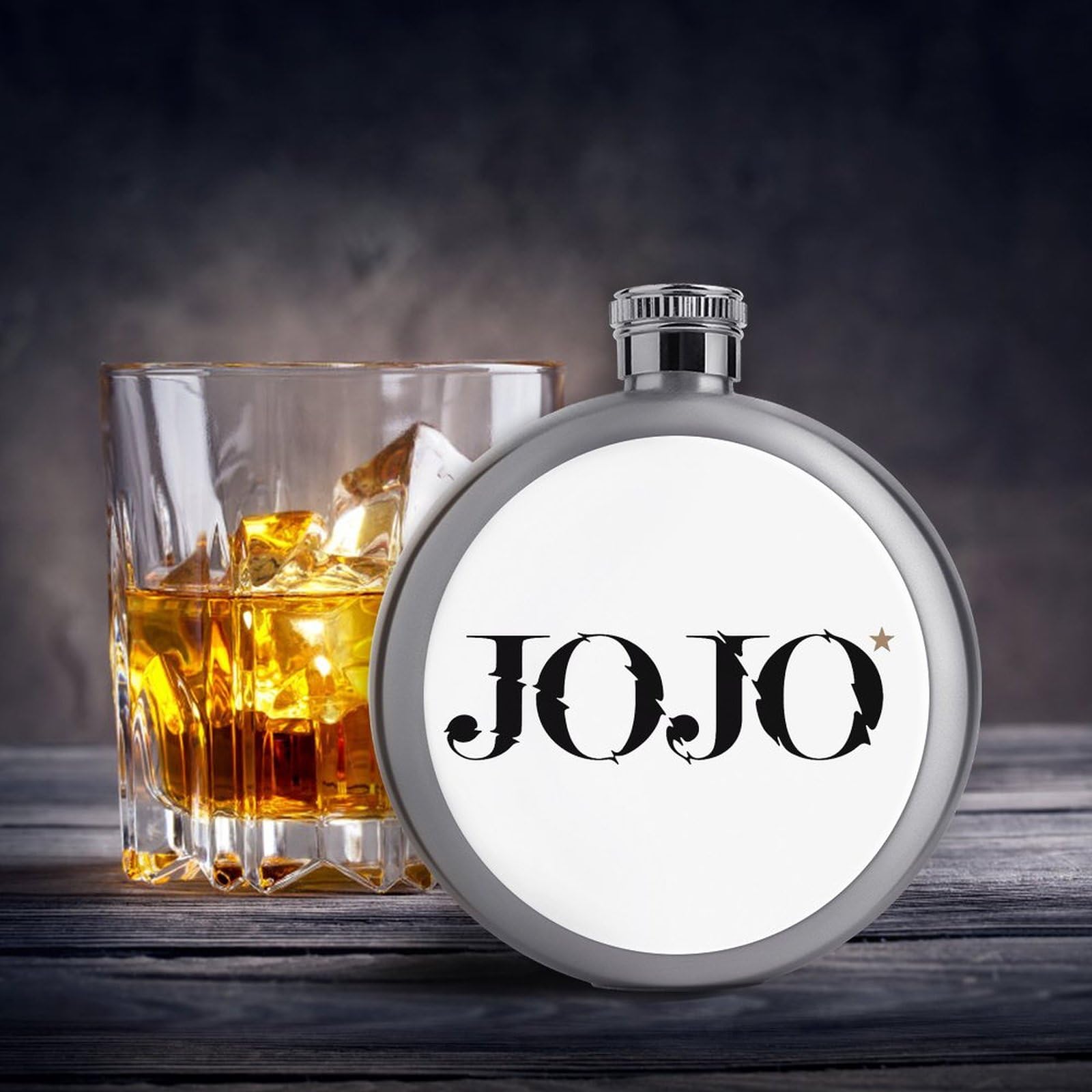 Amazon.co.jp: ジョジョの奇妙な冒険 スキットル フラスコ 清酒ボトル