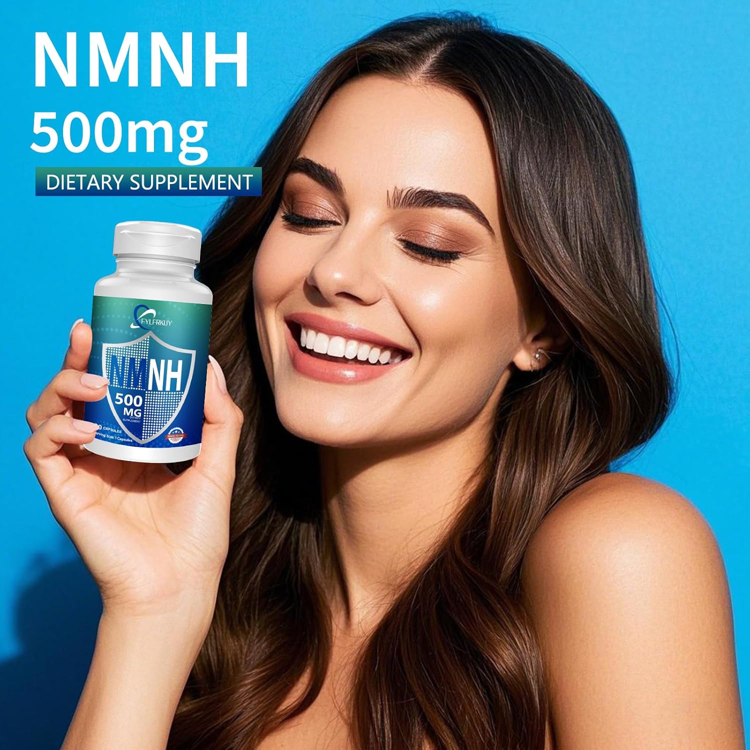 New NMNH 500mg Per Serving (Dihydronicotinamide Mononucleotide), NAD 𝐒𝐮𝐩𝐩𝐥𝐞𝐦𝐞𝐧𝐭𝐬 Pure Organic, More Effective Than NMN for Anti-Aging, Energy, Immunity, Focus - 60 Count - Image 5