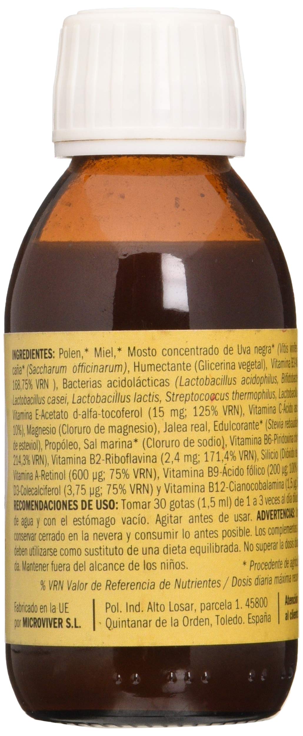Microviver Vitalvir 125Ml Envase De 125 Ml 300 g