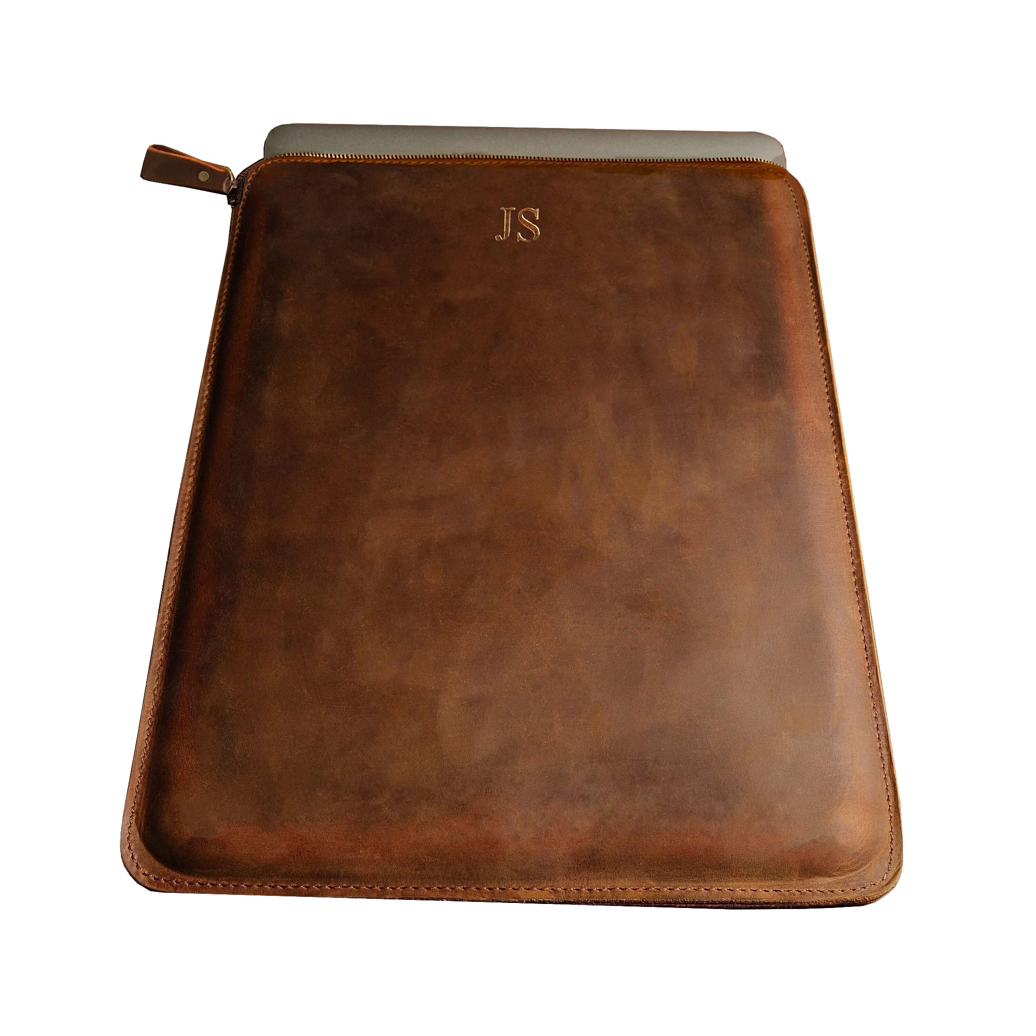 Housse de protection en cuir véritable pour MacBook Pro MacBook Air 13 14 15 16"/Apple M1 M2 M3 M4 2024 2025 pour ordinateur portable et tablette/HP, Dell, Lenovo, Asus, Samsung, LG, Microsoft