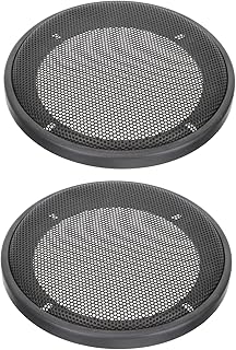 UKCOCO 8 Pçs Grade De Alto-Falante Chifre Alto-Falante Subwoofer Alto-Falante Capa De Alto-Falante De Carro Protetor De Grade De Alto-Falante Protetor De Alto-Falante Círculo Protetor De