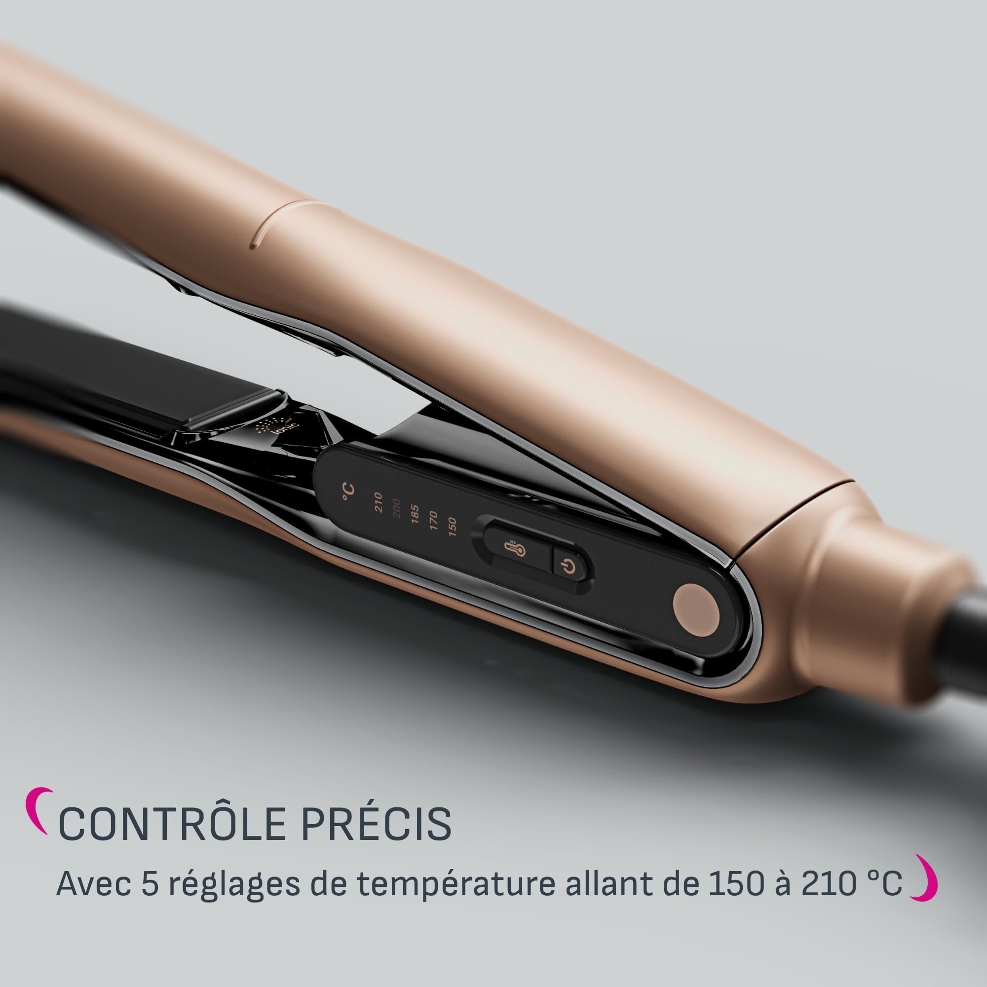 Calor Thermocare Trésor Lisseur, Efficace en un seul passage, Cheveux protégés, Recommandé par les professionnels, SF8121C0