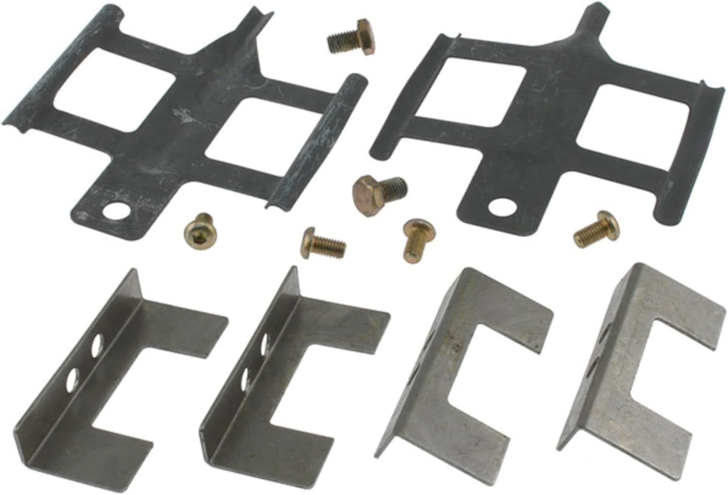 ACDelco Gold 18K1562X (19261354) Organic Rear Disc Brake Caliper Hardware Kit with Brackets, Springs, and Bolts