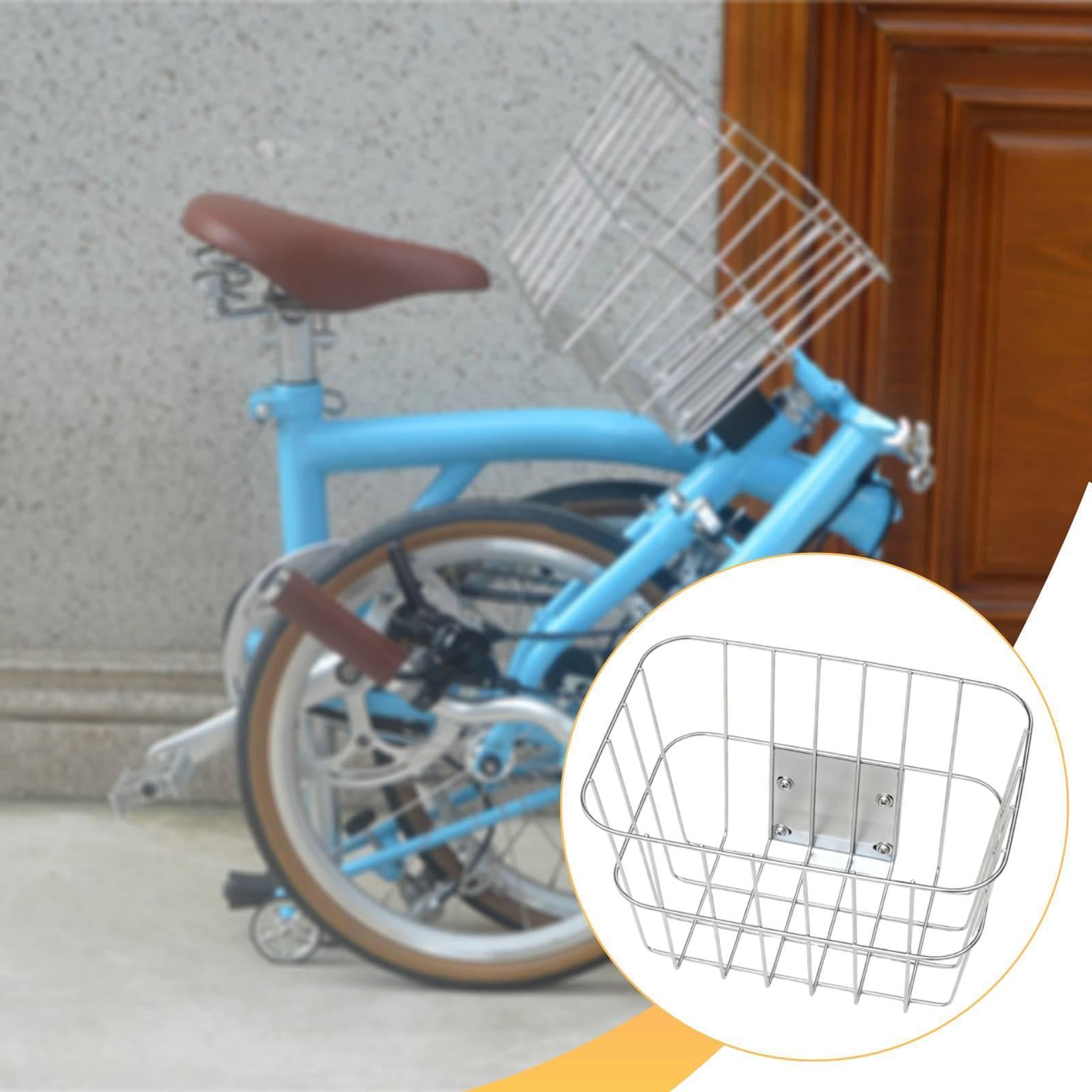 Fahrradkorb Aufbewahrungskorb Organizer für Fahrrad Outdoor Transportzubehör Abnehmbarer Griff Stabile Konstruktion Geeignet für