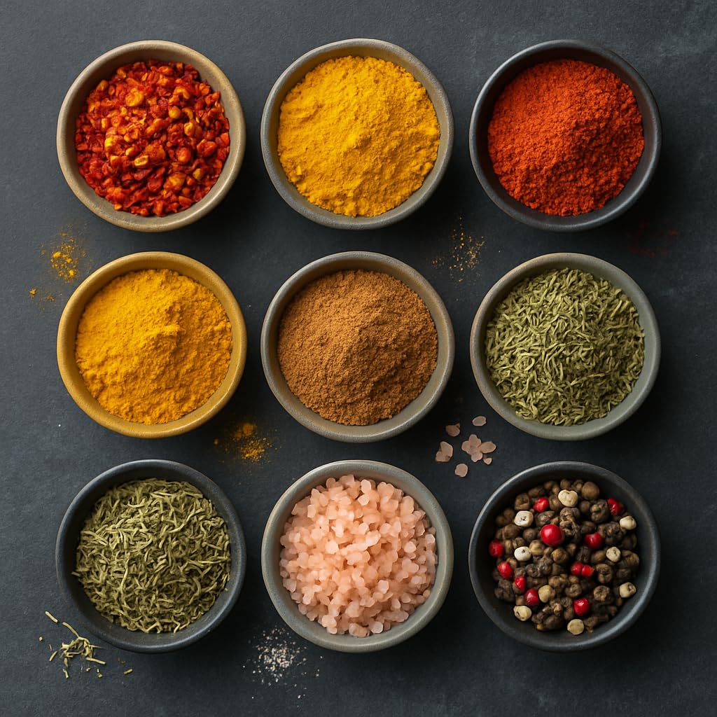 12 Pack Spices Gift Set – Essential Seasoning Collection with Spice Jars – Kitchen Spice Rack Must-Have – Ideal Home Essentials for Cooking, Grilling & Everyday Meals