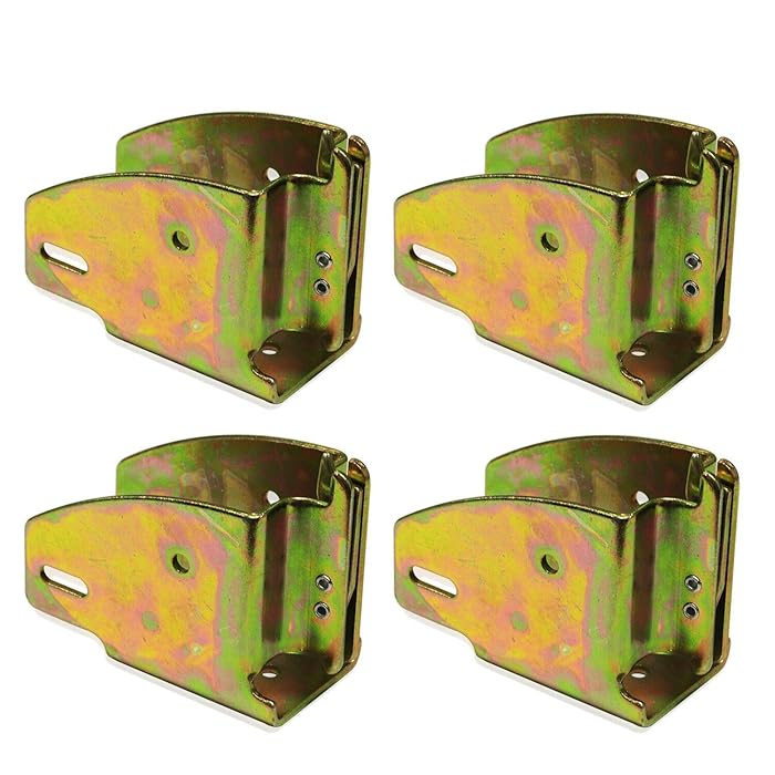 Buy MOEBULB Steel ETrack Wood Beam Brackets Socket Fittings 4Pack E