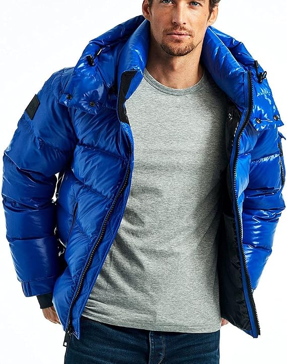 Thickened Pocketed Velvet Puffer Jacket 