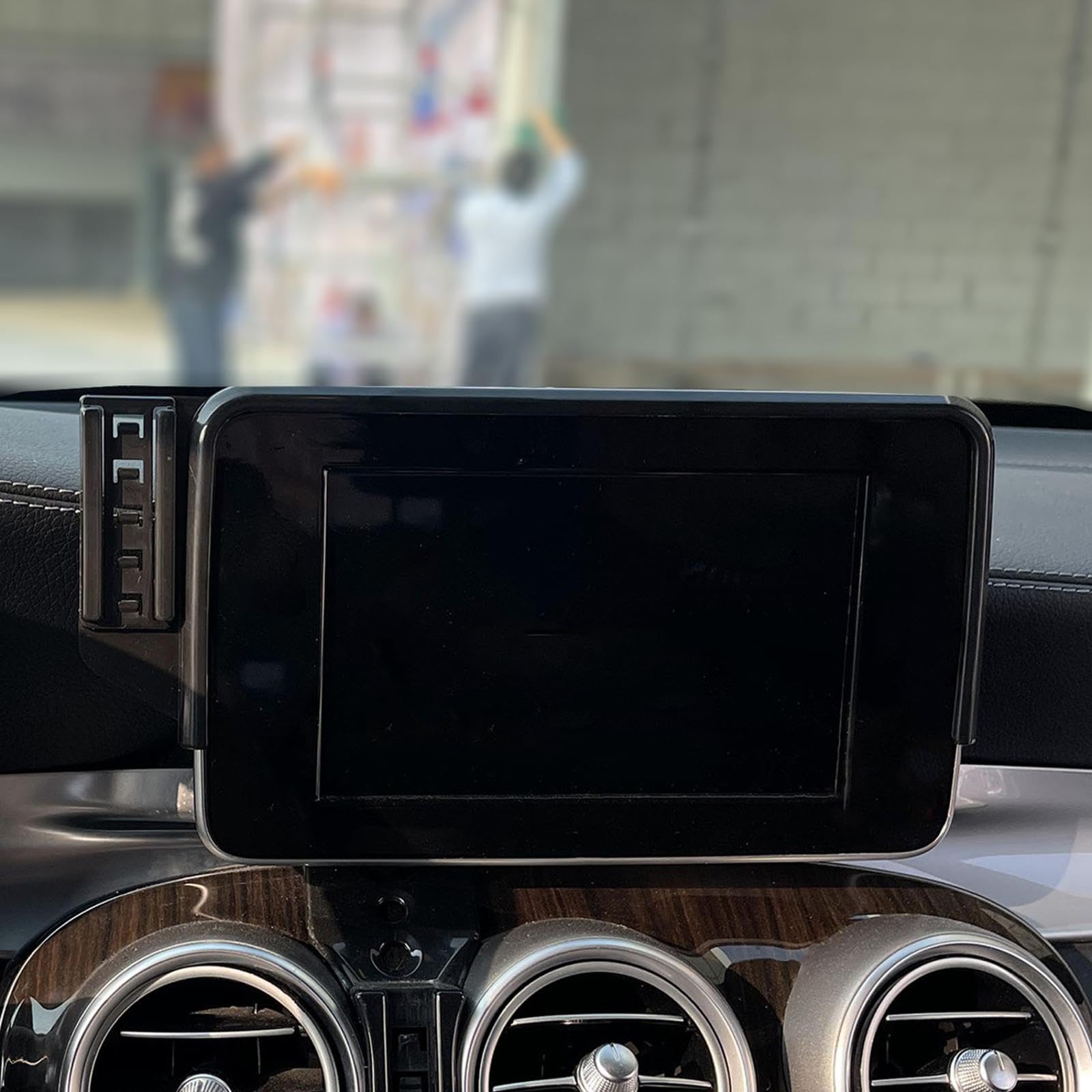 Uchwyt Samochodowy na Telefon dla Mercedes-Benz GLC X253 C253 2016-2019, 7.0-calowy uchwyt samochodowy na telefon komórkowy uchwyt GPS stojak na nawigację