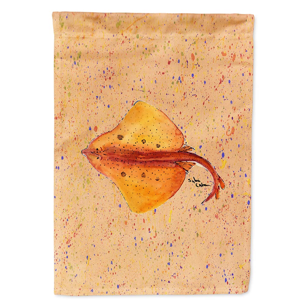 Caroline's Treasures 8354CHF Stingray bandiera tela dimensioni casa, grande, multicolore