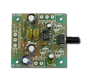 Amazon | エレキット 自作アンプ PS-3238 | プロ用パワーアンプ