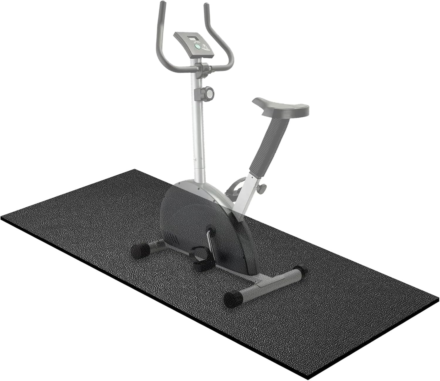 MAXVINI Faltbare Bodenschutzmatte Fitness Unterlegmatte für Fitnessgeräte, 140cmx65cm/160x75cm/180x80cm,6mm Dicke Hohe Dichte PVC Bodenmatte Fitnessgeräte für Laufbänd, gym, Heimtrainer, Rollentrainer