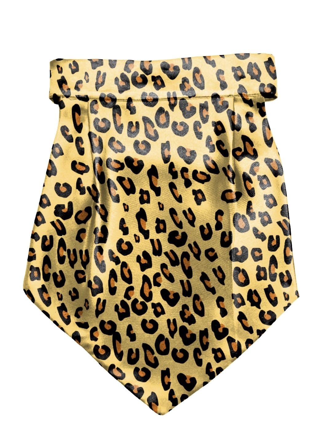 blacksmith Leopard Yellow Printed Cravat with Matching Pocket Square for Men - Scarf Neckwear Cravat for Men with Matching Pocket Square-picture-10