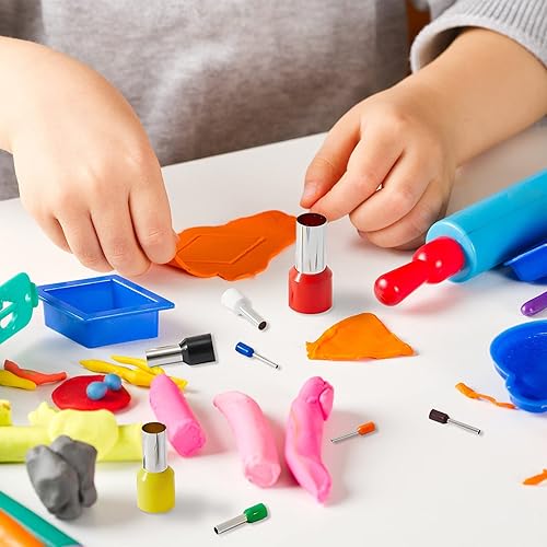 Miniatura 7 de Cortador de arcilla de polímero flexible de 45 piezas, cortadora de cuchilla, herramientas de corte para manualidades de bricolaje, moldear y