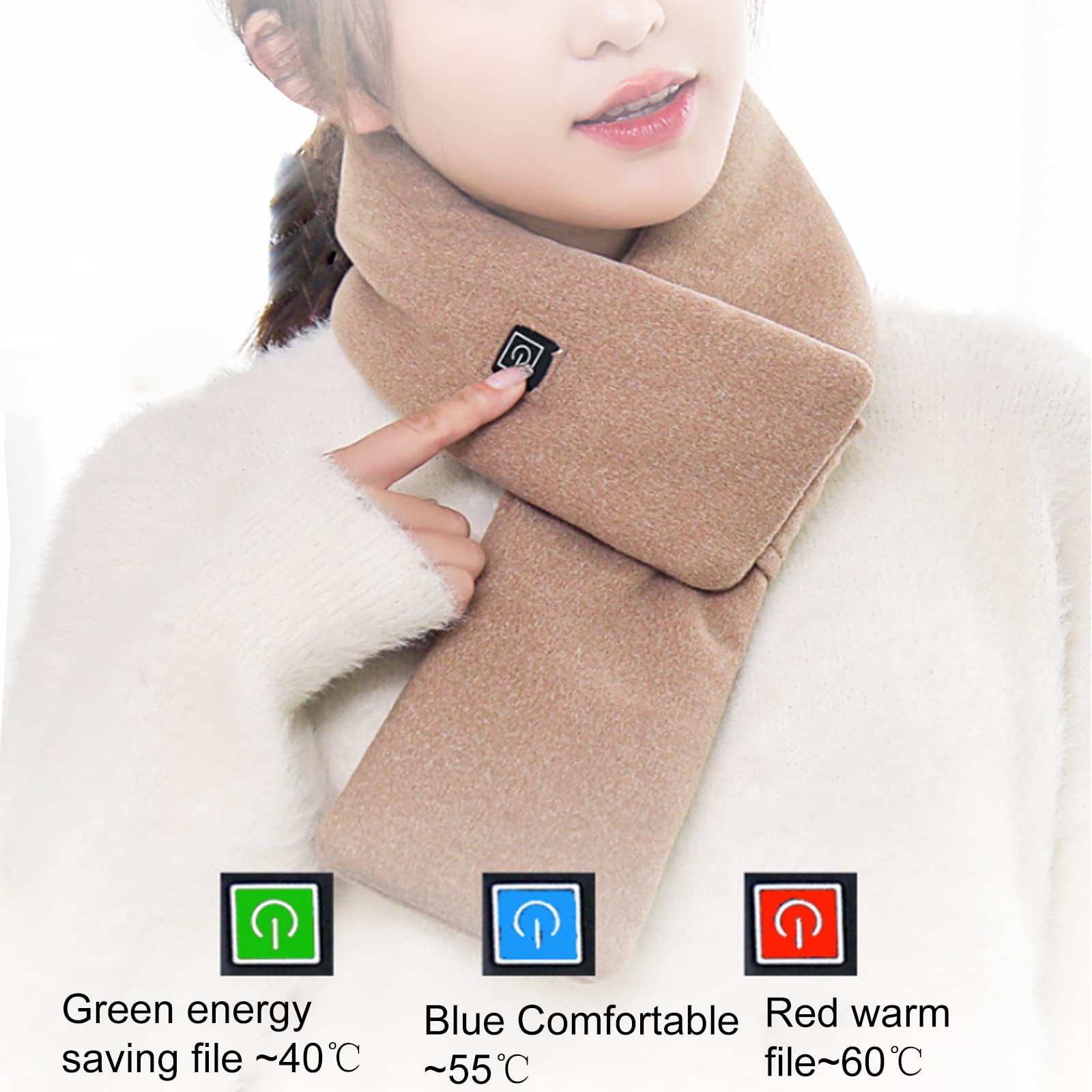 Cache-cou Chaud, écharpe D'hiver Confortable Pour Les