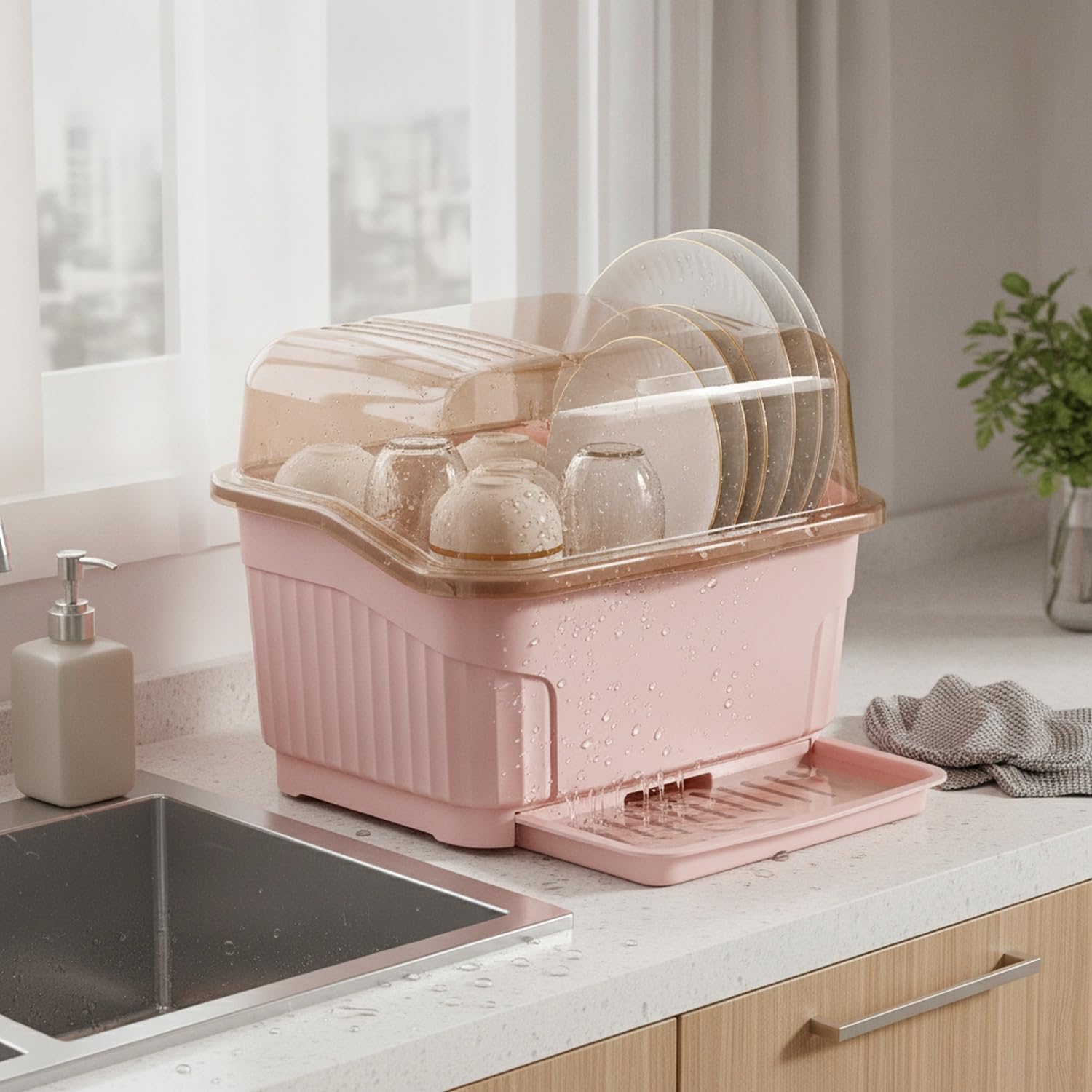 Scolapiatti a Due Livelli, 1 PC