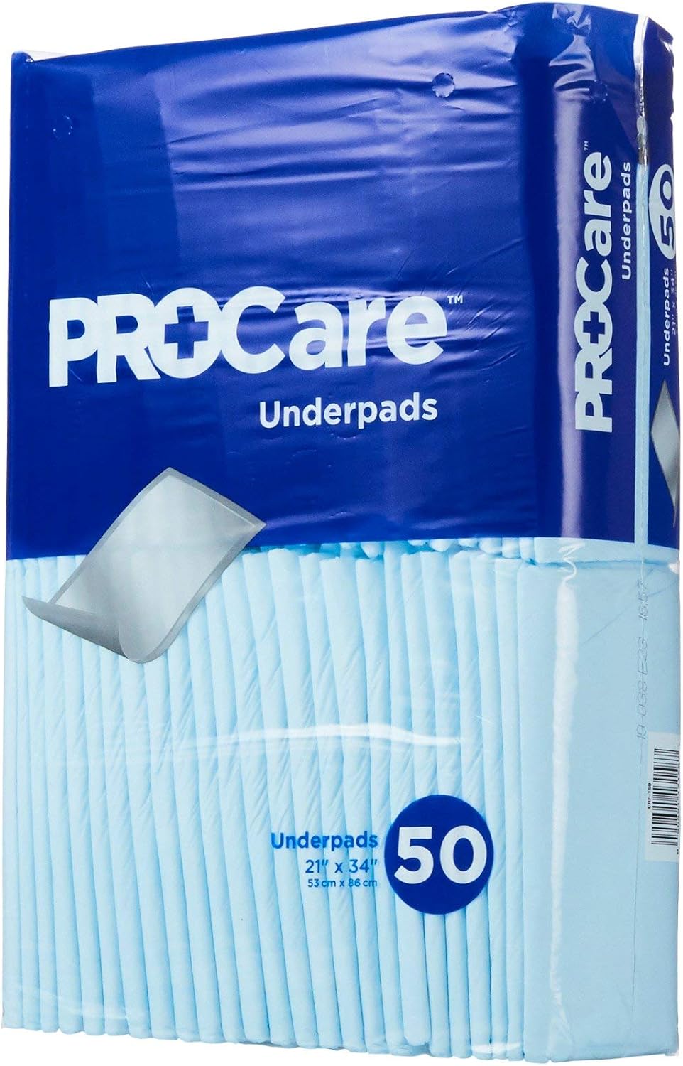 ProCare Underpad 21 X 34 Inch Disposable Fluff Light Absorbency, CRF-150 - Case of 150