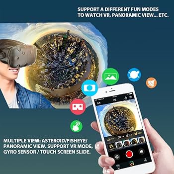 Amazon | 良匠 FIRSTINFO TOOLS ミニパノラマ HDカメラ デュアル 720