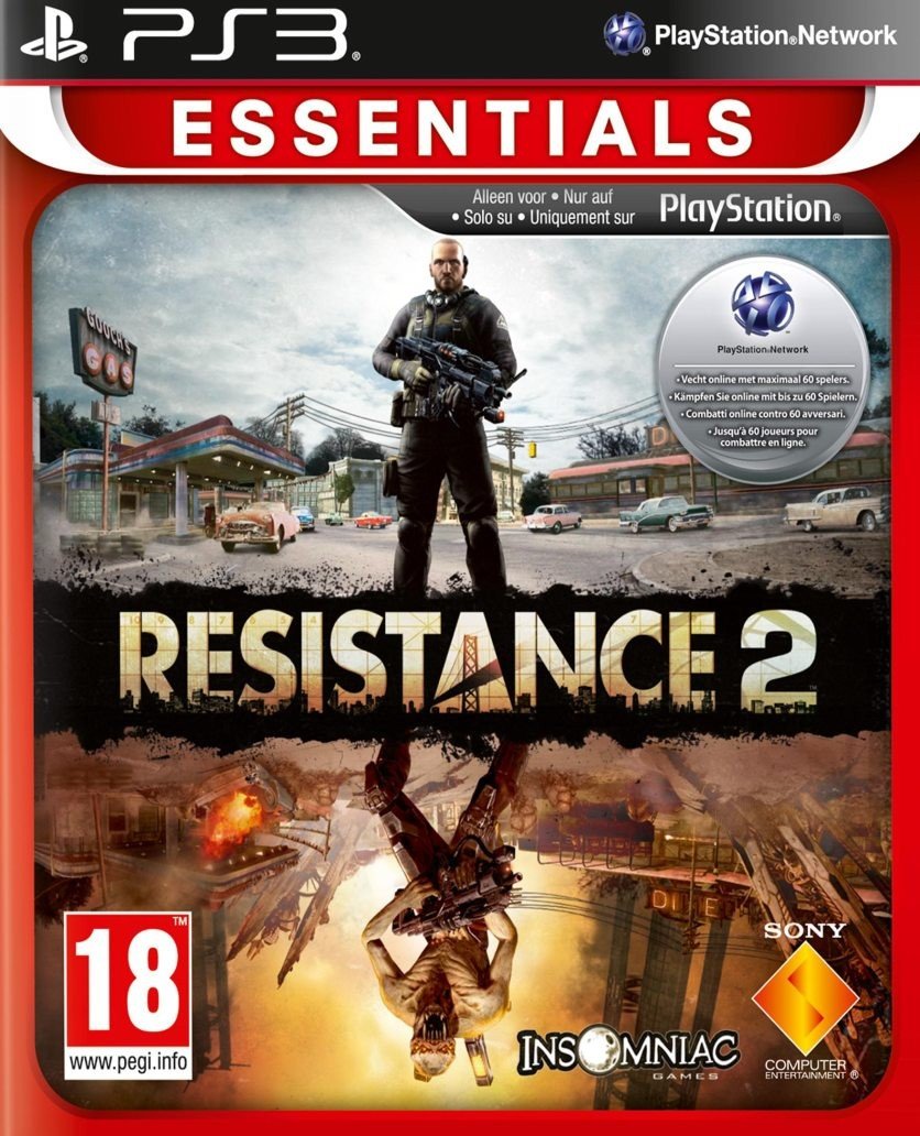 Resistance 2 PS3 Essentials compléter collection jeux vidéo rétro