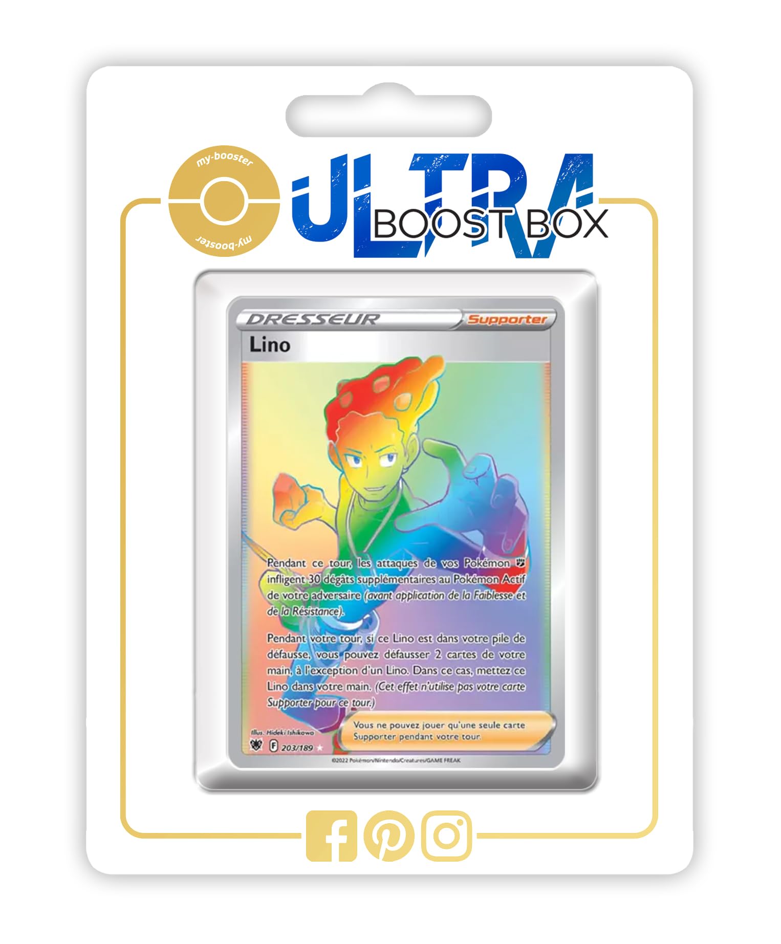 rainbow grant pokemon card price Lino (Grant) 203/189 Shiny trainer - Ultraboost X Epée et Bouclier 10 Astres Radieux Deck:Growing Threat modern_bulk (This effect doesnt use Just pulled these from