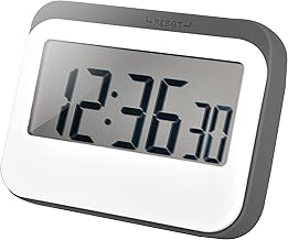 Jayron Digital Timer Alarm Clock Kitchen Timer Cooking Timer Countdown and Count up Large LED Display Magnetic Design Replaceable Battery for Kids and Elderly