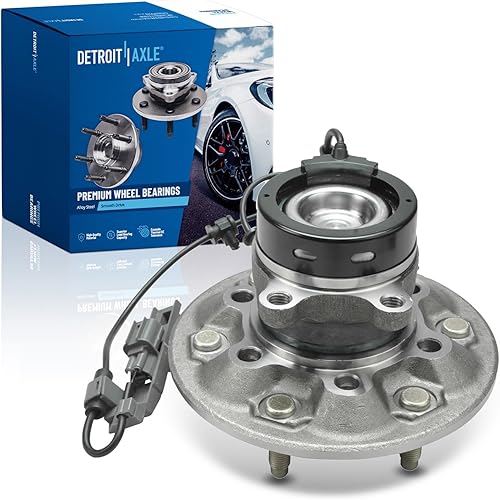 Miniatura 153 de Detroit Axle - Buje de cojinete de rueda delantera para Chevy Captiva Sport Equinox Pontiac Torrent Saturn Vue Suzuki XL-7 Cojinete de rueda y