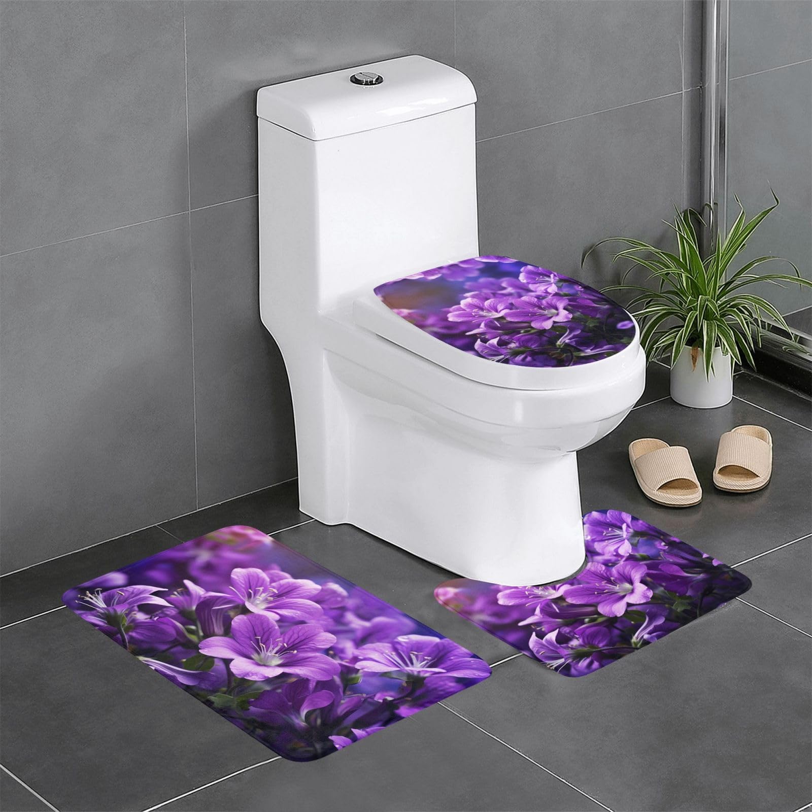 Tapis de salle de bain antidérapant pour éviter les glissades