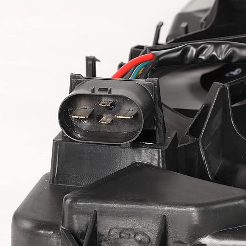 Miniatura 5 de DNA MOTORING OEM-RF-0408 Conjunto de ventilador de refrigeración de radiador de estilo de fábrica compatible con 17-21 Jeep Compass 2.4L