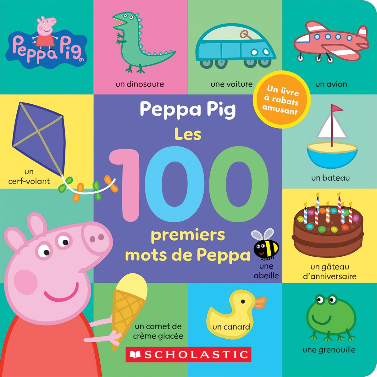 Peppa Pig: Les 100 Premiers Mots de Peppa (French Edition)
