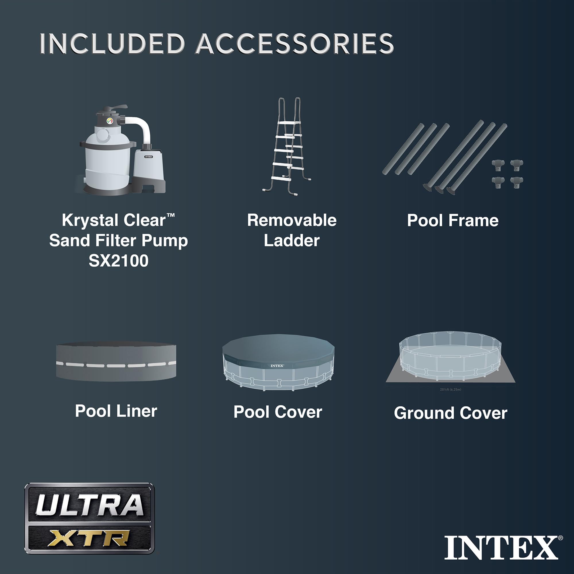 yuu202　+Lサイズ Amazon.com: INTEX 26363EH Ultra XTR 24ft x 12ft x 52in Above