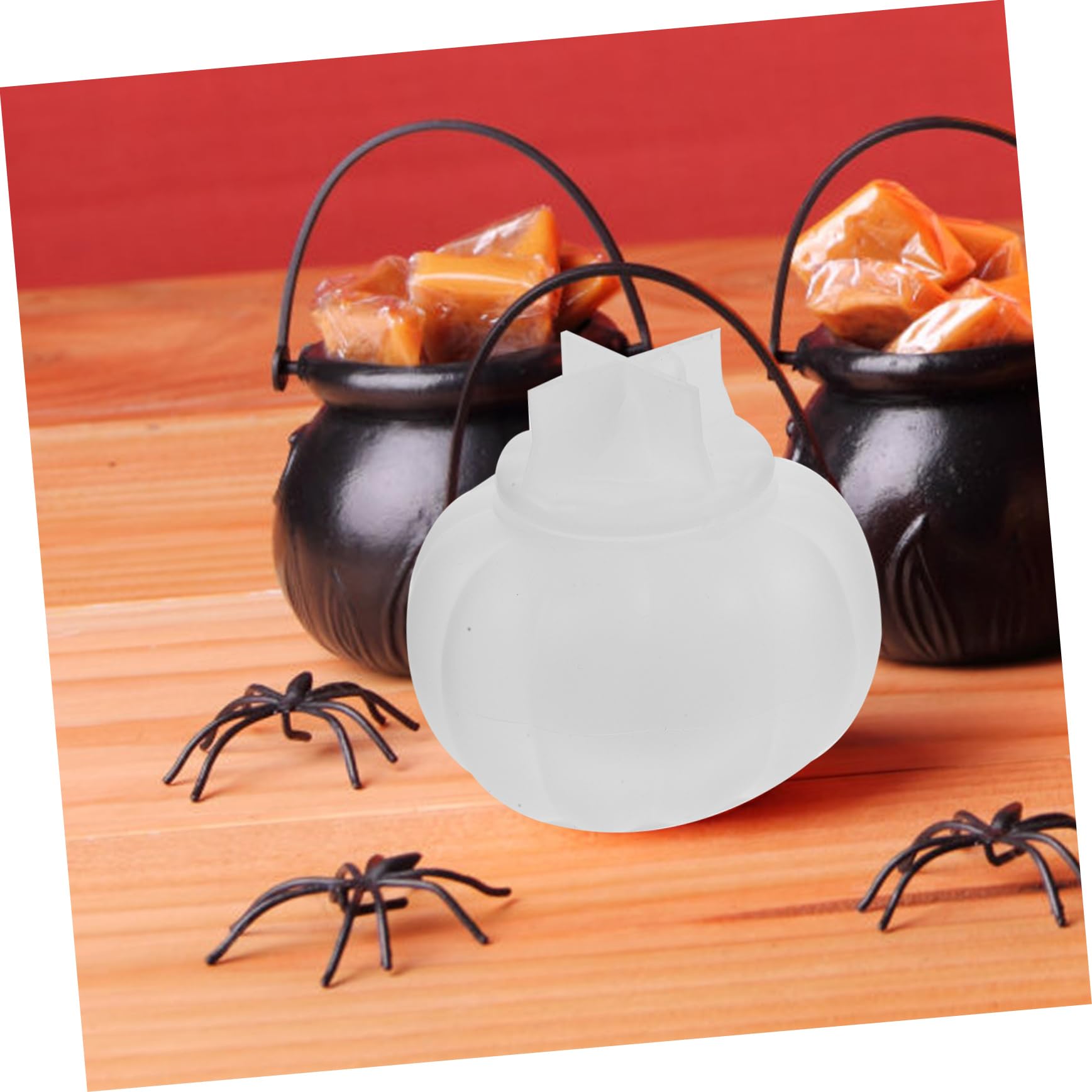 かぼちゃ型金属瓶 装飾付き