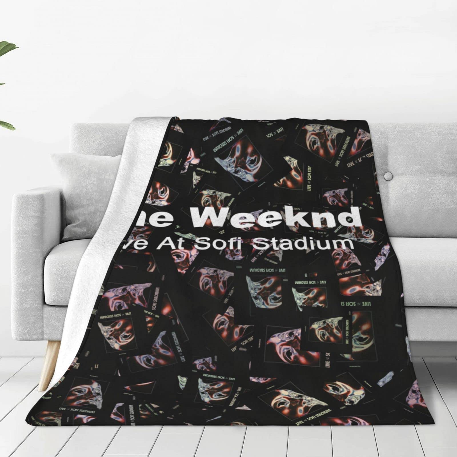 The Singer Weeknd Throw Blanket Flannel Lightweight Blanket Soft Cozy Warm  Nap Blanket Bedroom Office Living Room Sofa Plush Blanket 50x40 Inches :  Amazon.ca: Home