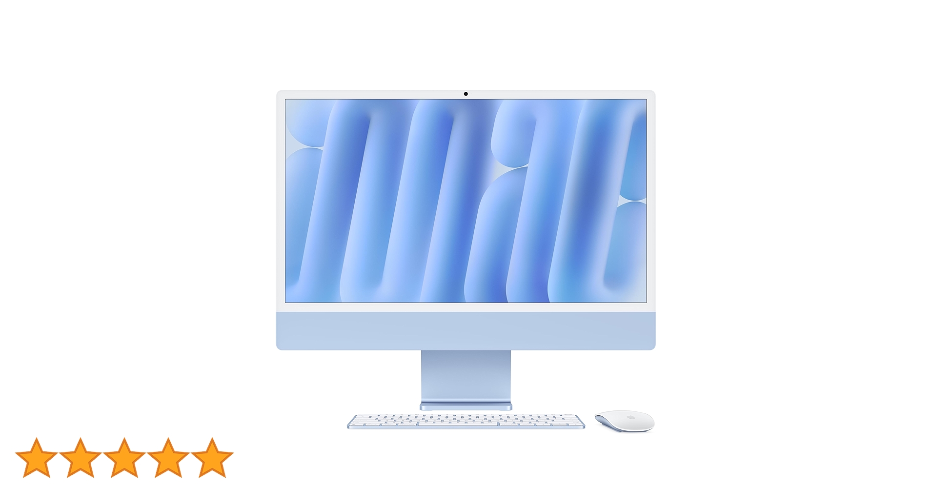 Apple 2024 iMac All-in-One Desktop Computer with M4 chip with 10