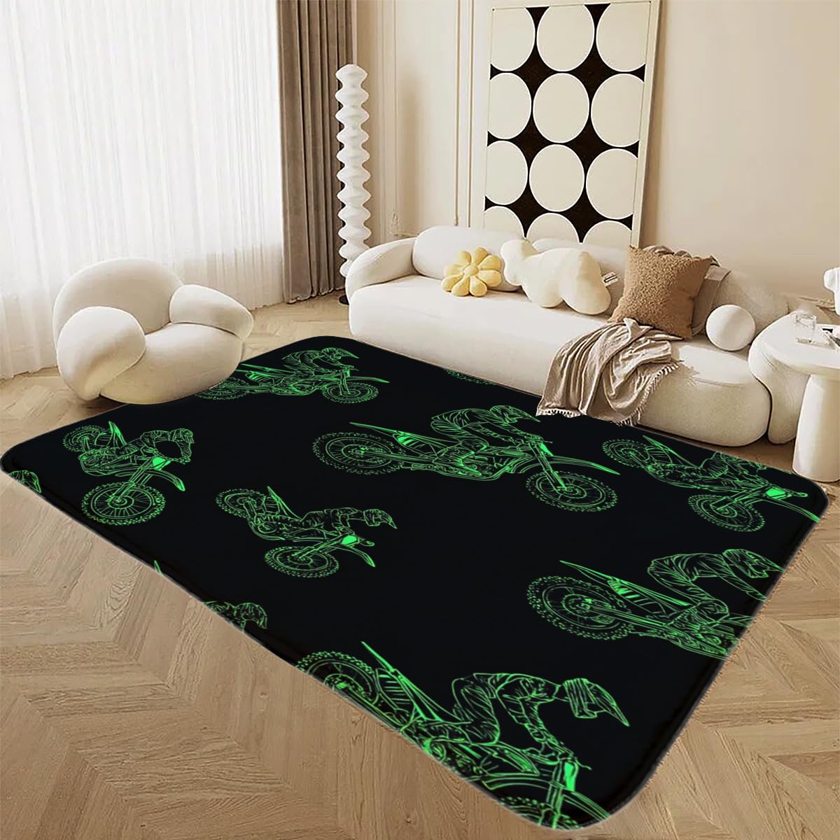 Tapis antidérapant Motorradss pour éviter les glissades dans le salon