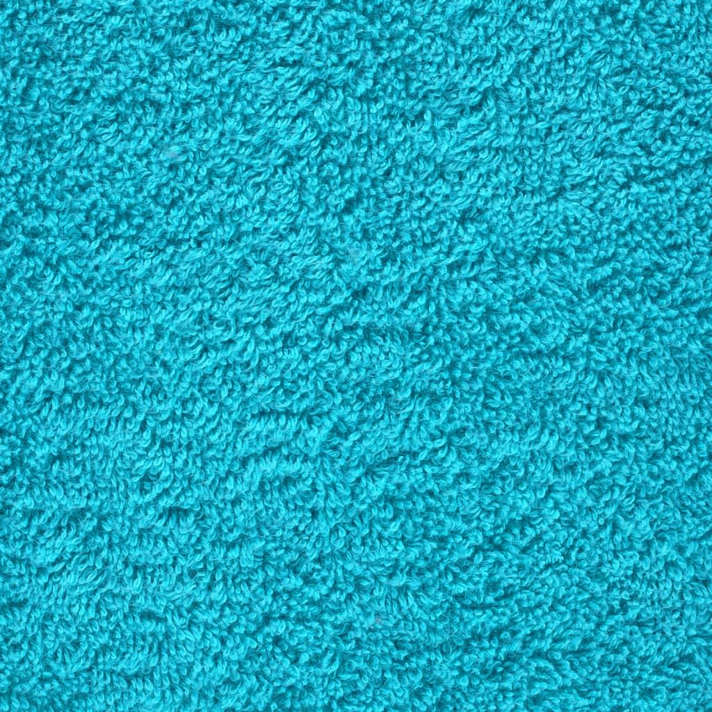 SOLUND Juego de 10 toallas de baño de alta calidad, 100 x 150 cm, 600 g/m², algodón hilado en anillo, muy suave y no destiñe, con práctico lazo para colgar, certificado Öko-Tex
