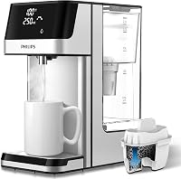 Philips Water Forróvíz Adagoló 6 Hőmérséklet Beállítással - Szűrt Víz, Érintőképernyő, Klór és Vízkő Szűrés, 2,2L Kapacitás 1