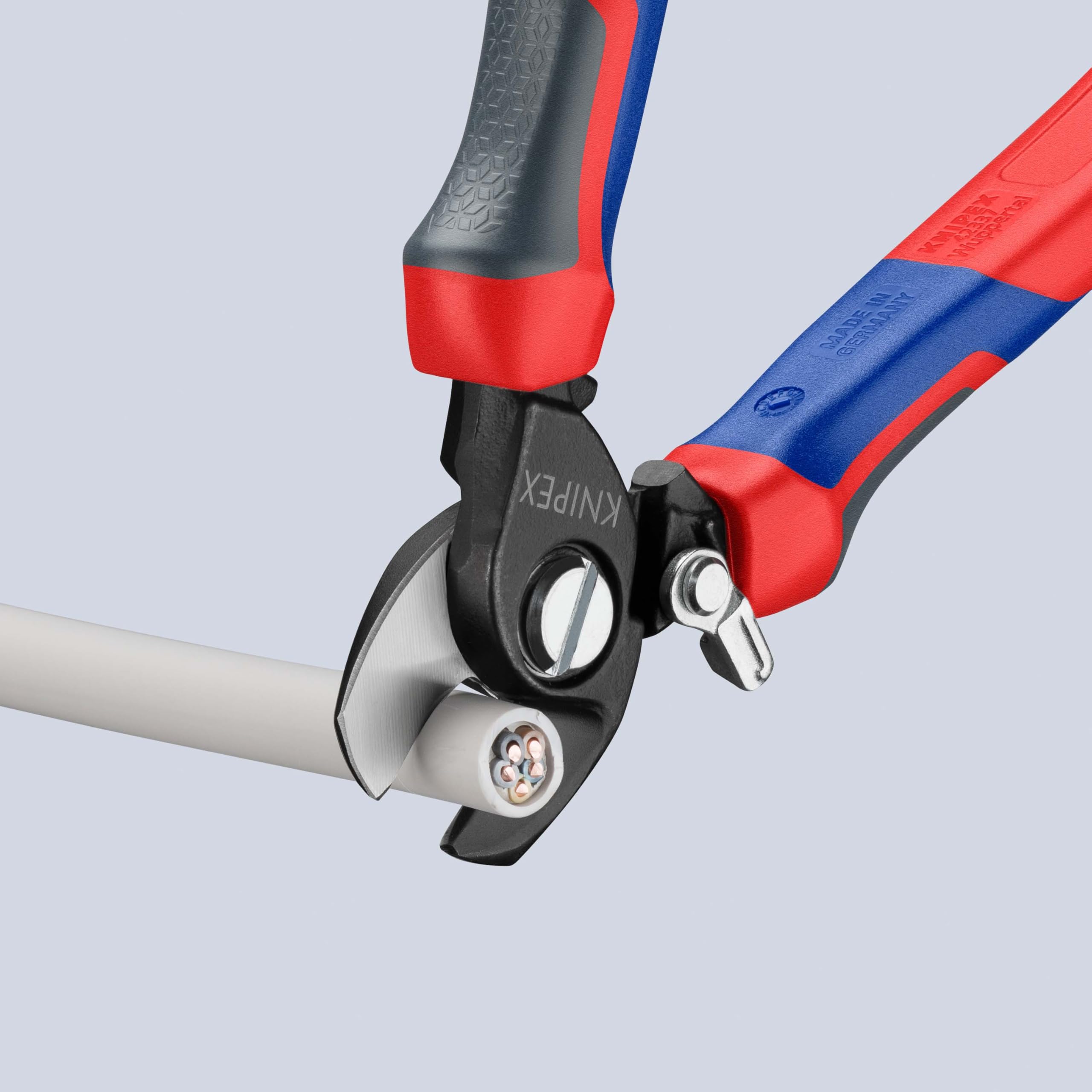Cesoia Knipex Per Funi Acciaio - 160mm, Anche Per Cavi Resistenti - Design Compatto E Potente - Foto 10