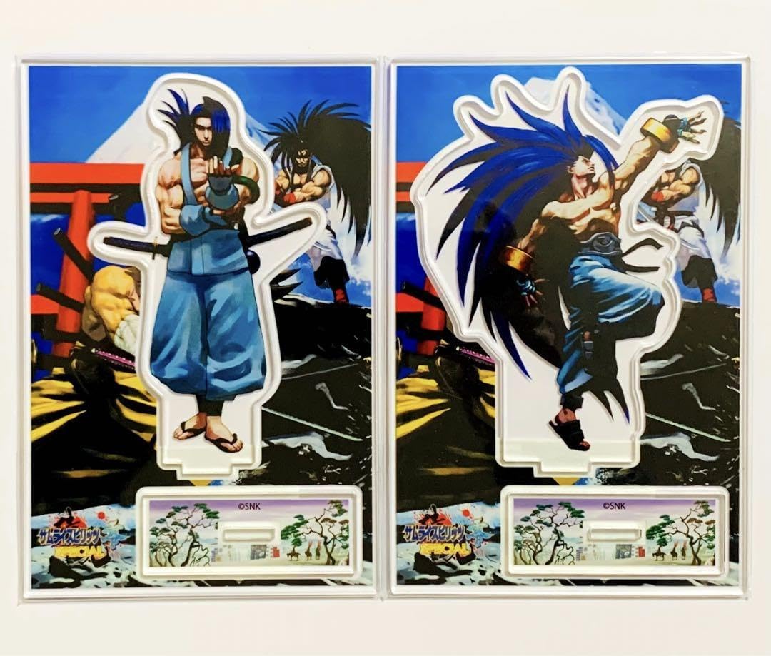 Amazon.co.jp: サムライスピリッツ 零サムSP 風間蒼月 水邪 アクリル