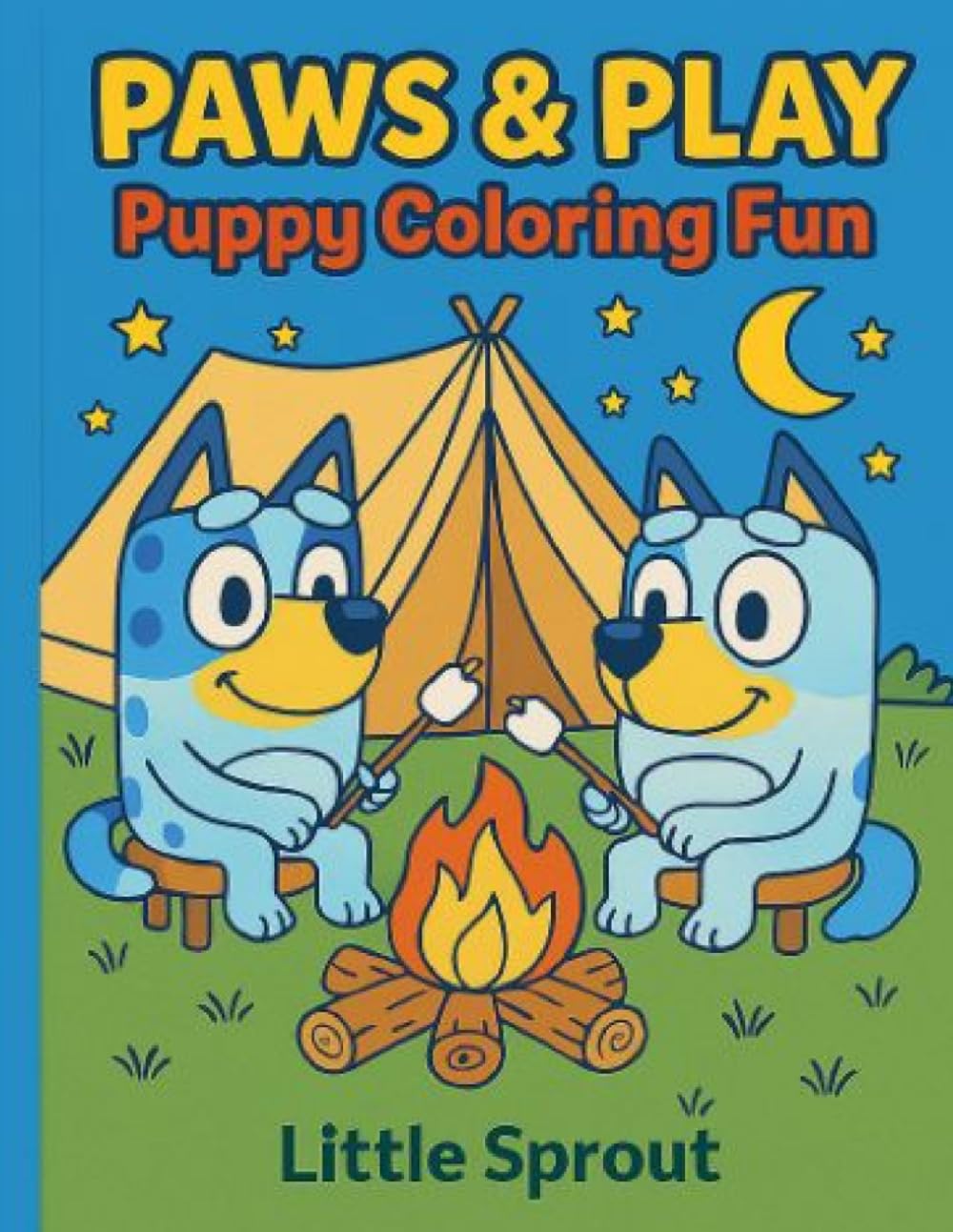 Paws & Play: Puppy Coloring Fun
