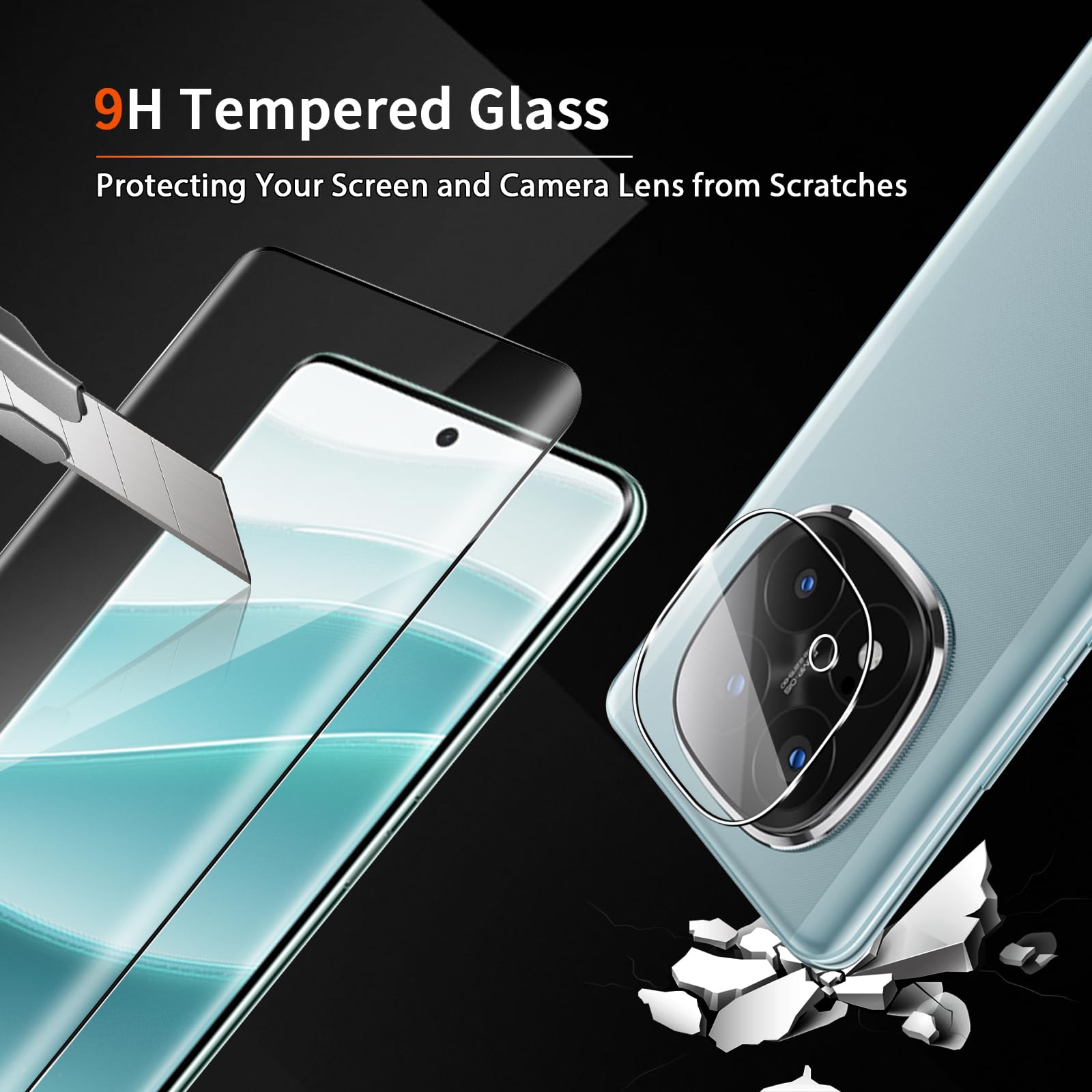 REY Cover in Gel TPU Trasparente per REALME Pad Mini 8,7, Ultra Sottile 0,33 mm, Morbido Flessibile, Custodia Silicone