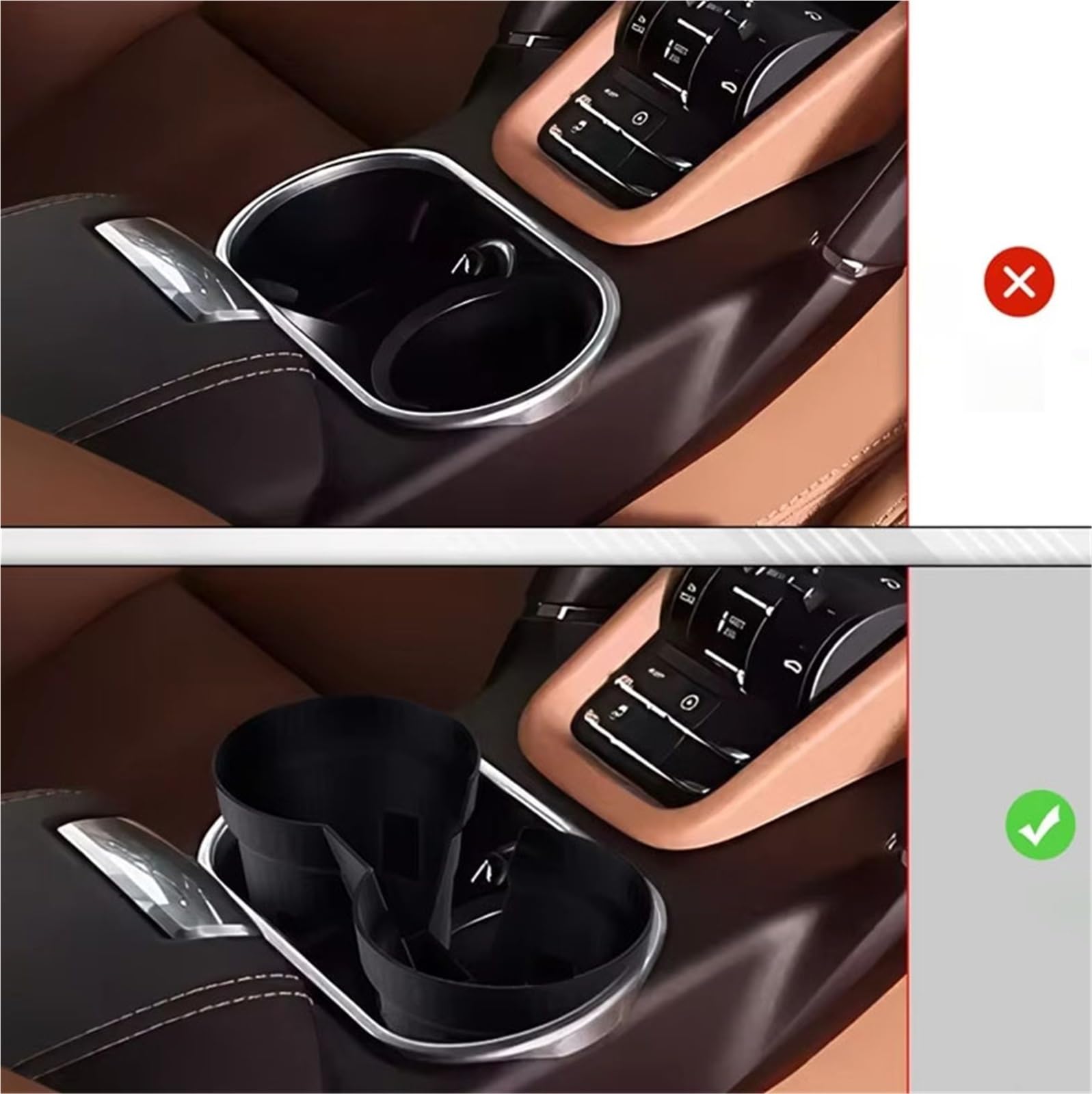 Portavasos Coche para 958 para Cayenne 2011 2012 2013 2014-2017