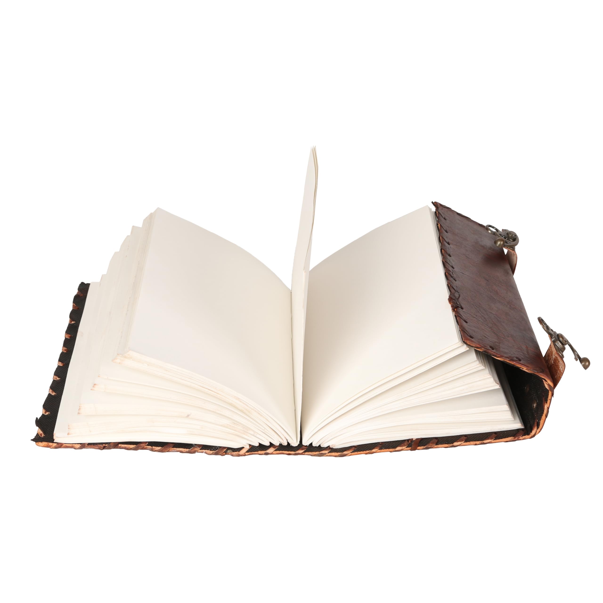 10 x 7 600 pagine Hocus Pocus diario in pelle – fatto a mano vintage libro degli incantesimi Grimoire notebook libro delle ombre stregoneria scrittura Grimoire Sketchbook rilegato in pelle