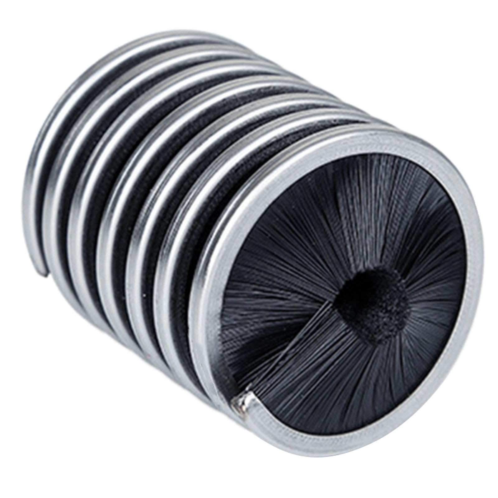 Buxuaaaa Stainless Steels Nylon Rope Cord Brush for Rock Climbing Rope Brush Cleaning Portable Wash Tools Caving Cleaner