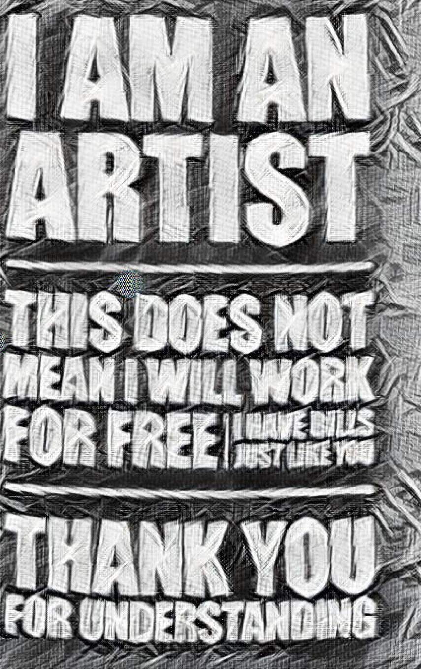 Artist humourous Blank creative Journal: Artist creative blank Journal
